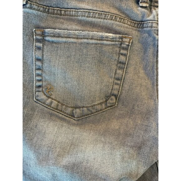 Kut From The Kloth Adele Slouchy Boyfriend Distressed Light Wash Ankle Jeans Siz - Picture 11 of 12